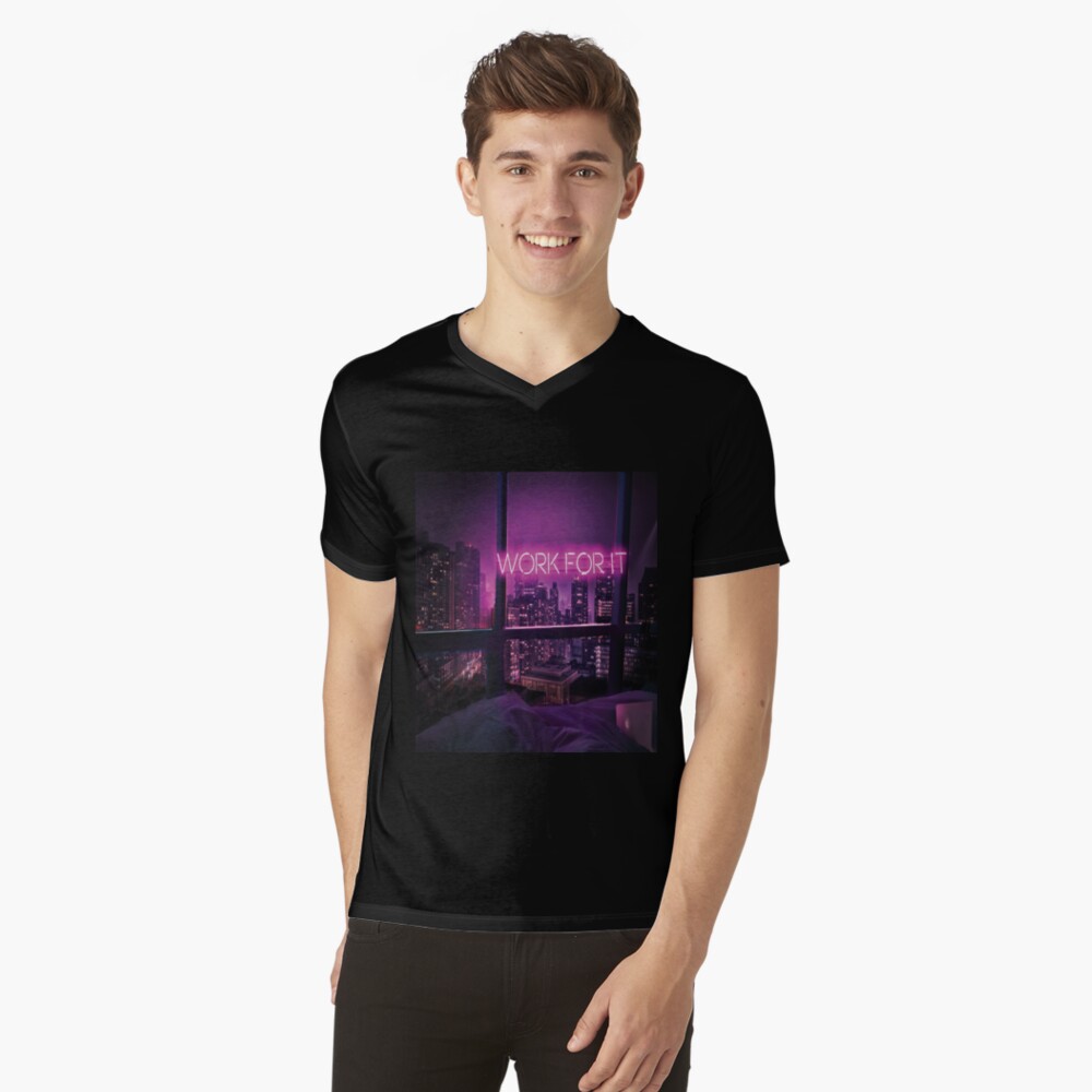 Artikel-Vorschau von T-Shirt mit V-Ausschnitt, designt und verkauft von CosmicMoose.