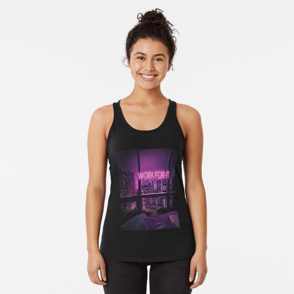 Artikel-Vorschau von Racerback Tank Top, designt und verkauft von CosmicMoose.
