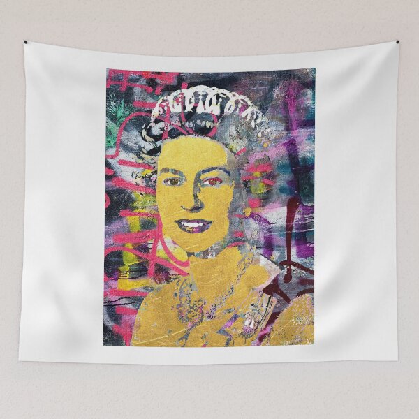 Item preview, THE QUEEN - Pop Art Painting designed and sold by Stephen Chambers / The Pop Art Factory.