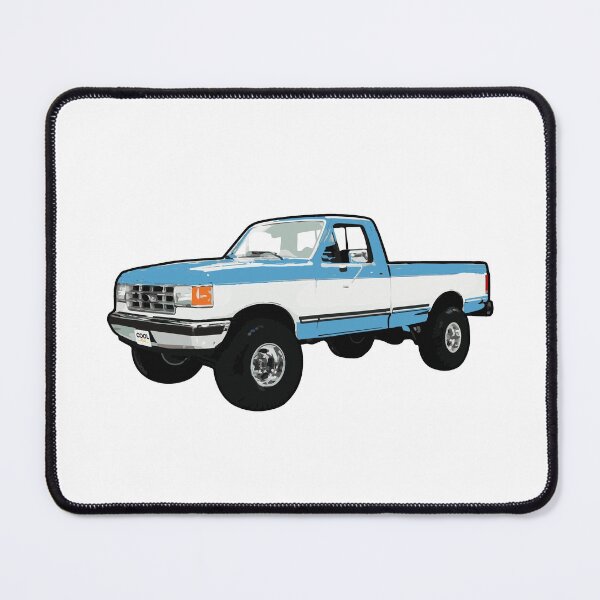 Item preview, Light Blue & White 80s 90s 4x4 F Truck designed and sold by CoolRide.