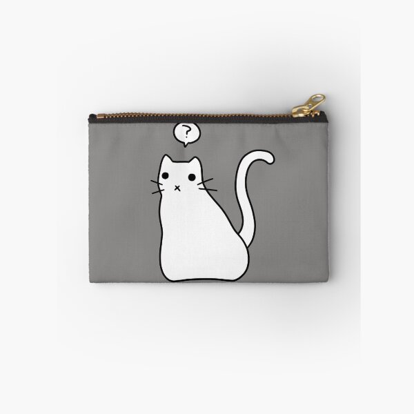 Item preview, Confused White Kitty designed and sold by SaradaBoru.