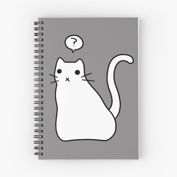 Item preview, Confused White Kitty designed and sold by SaradaBoru.