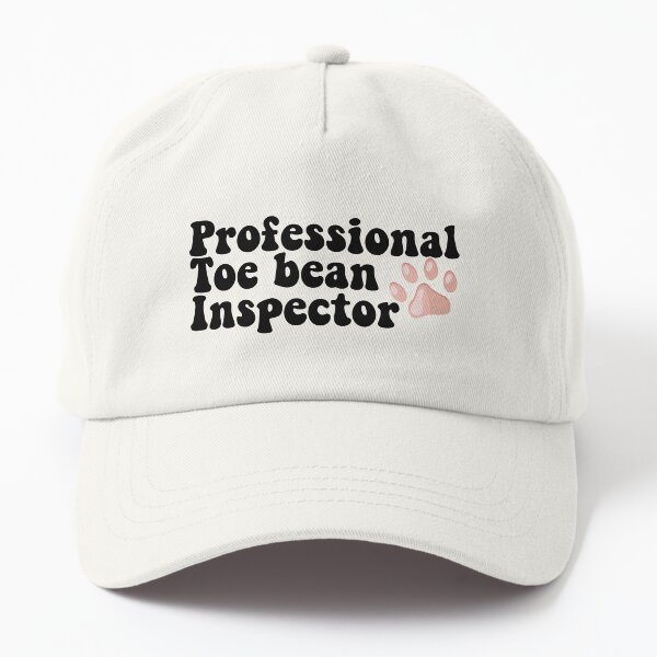 Professional Toe Bean Inspector Vet Tech Pink Paw Dad Hat