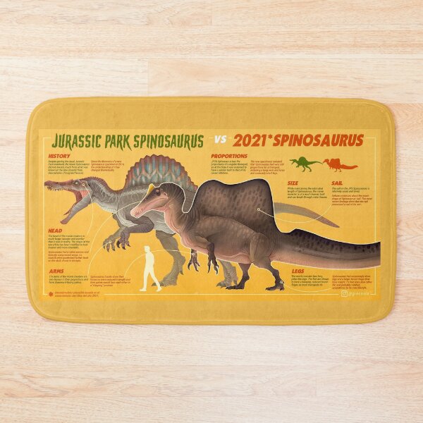 Item preview, Spinosaurus Infographic designed and sold by Grecovia.