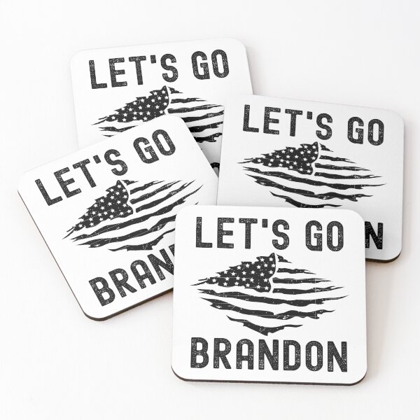 Item preview, Let's Go Brandon US American Flag and Funny Chant designed and sold by CharJens.