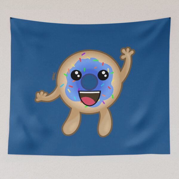 Item preview, Waving Blue Donut designed and sold by IgniteWithin.