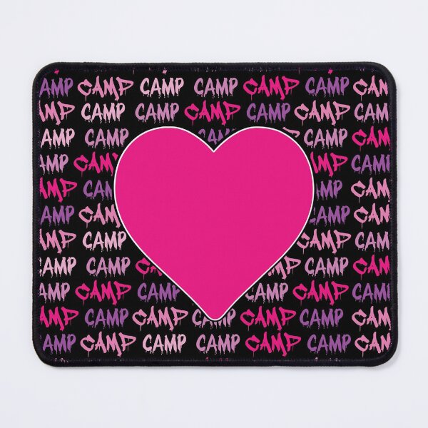 Item preview, Pink Camp heart  designed and sold by dddesignsnj.