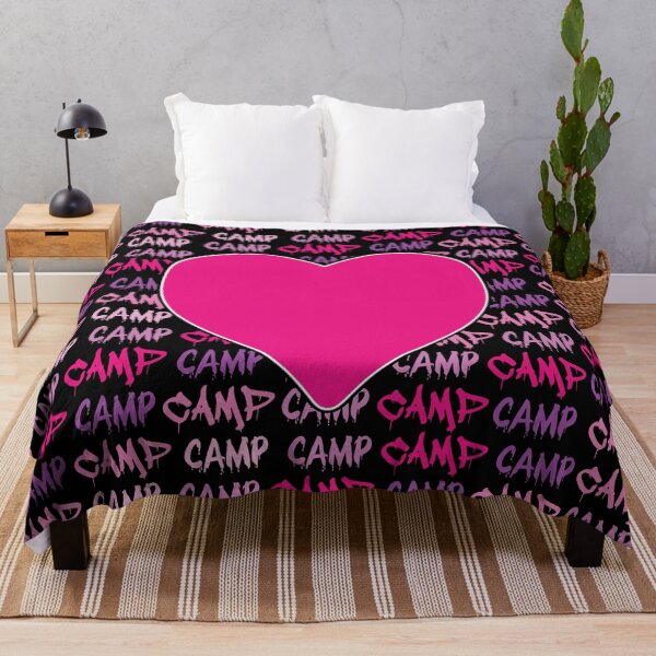 Item preview, Pink Camp heart designed and sold by dddesignsnj.