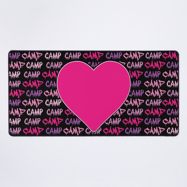 Item preview, Pink Camp heart  designed and sold by dddesignsnj.
