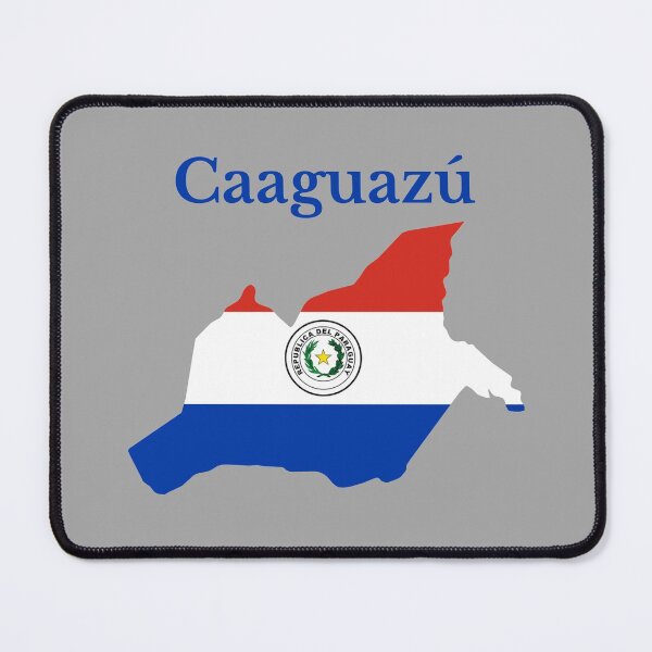 Item preview, Caaguazu Department Map design, Paraguay designed and sold by marosharaf.