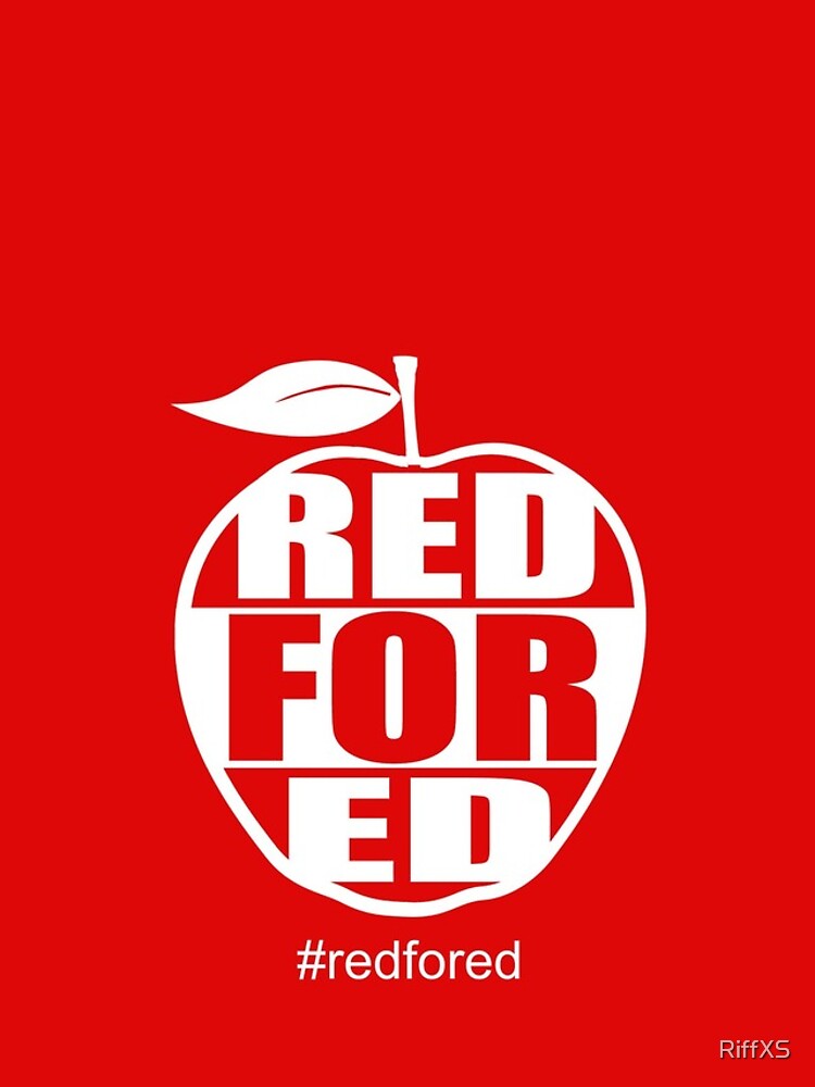 Thumbnail 4 of 4, iPhone Case, Red For Ed Teacher Appreciation designed and sold by RiffXS.