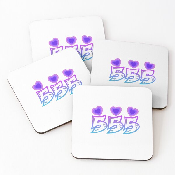 Item preview, 555 ANGEL NUMBER Y2K STICKER designed and sold by DiscoVibes.