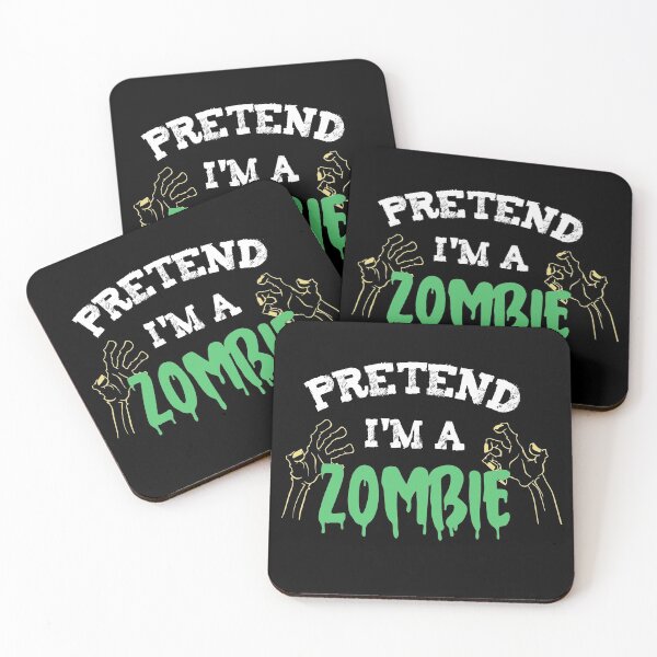 Item preview, pretend im a zombie funny halloween party lazy costume zombie  designed and sold by joy4shirt.