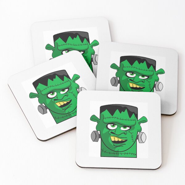 Item preview, frankenstein art: frankenstein face: vintage halloween art| Perfect Gift|Frankenstein designed and sold by shvettue.