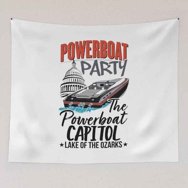 Artikelvorschau, Powerboat-Party-Lifestyle-Kleidung [THE POWERBOAT CAPITOL] entworfen und verkauft von Powerboat Party.