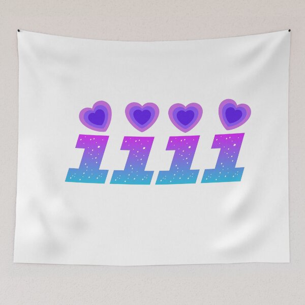 Item preview, 1111  ANGEL NUMBER Y2K STICKER designed and sold by DiscoVibes.