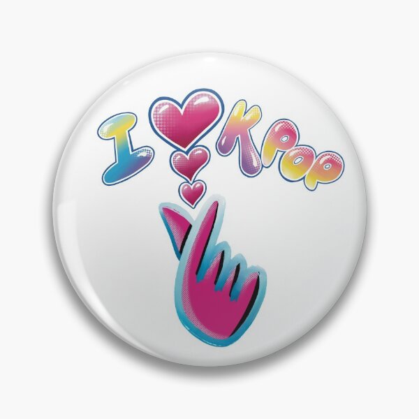Item preview, I love kpop (I finger heart kpop) designed and sold by SubtleSplit.
