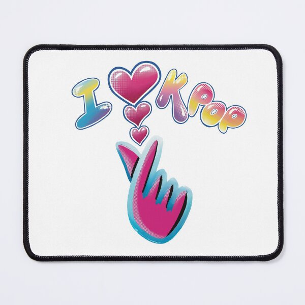 Item preview, I love kpop (I finger heart kpop) designed and sold by SubtleSplit.