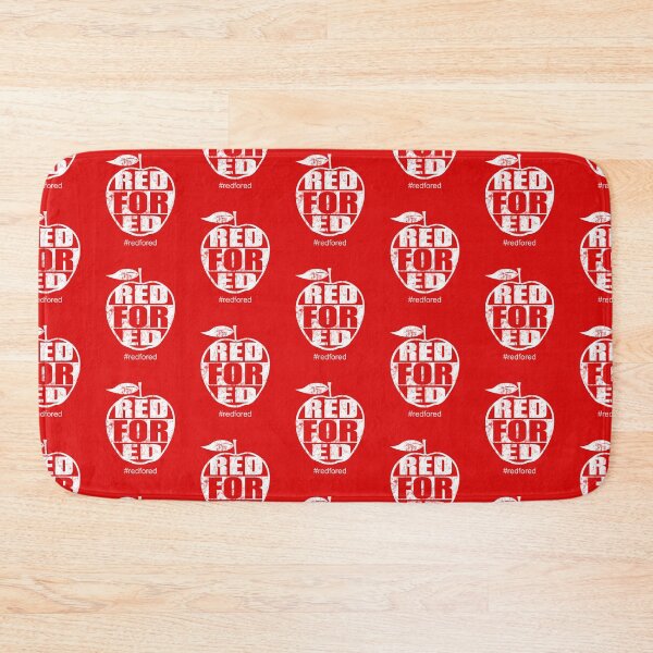 Item preview, Distressed Red For Ed Teacher Apple designed and sold by RiffXS.