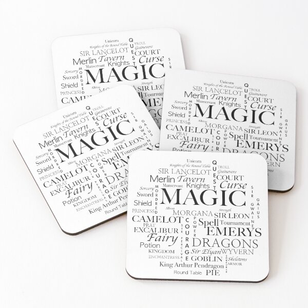 Item preview, Camelot Words Circle designed and sold by DreamerJournal.