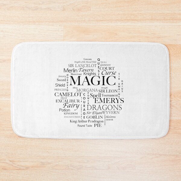 Item preview, Camelot Words Circle designed and sold by DreamerJournal.