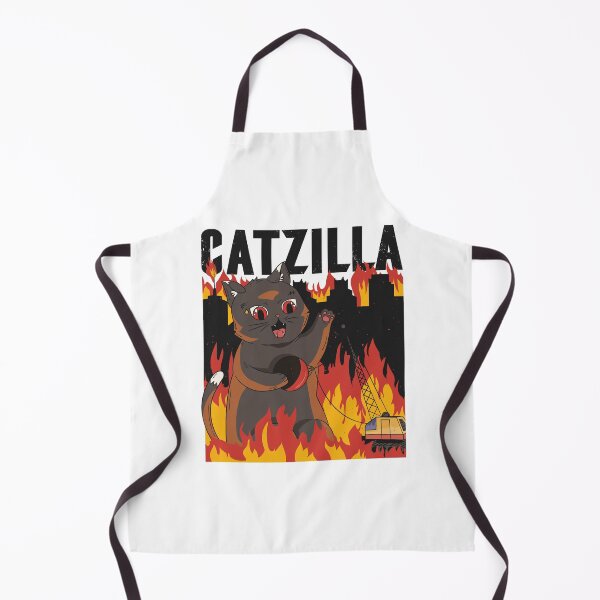 Item preview, Catzilla - cat city flames wrecking ball crane designed and sold by Tig3rE.