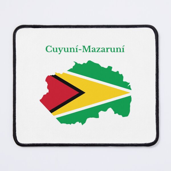 Item preview, Cuyuni-Mazaruni Region Map Design, Guyana. designed and sold by marosharaf.