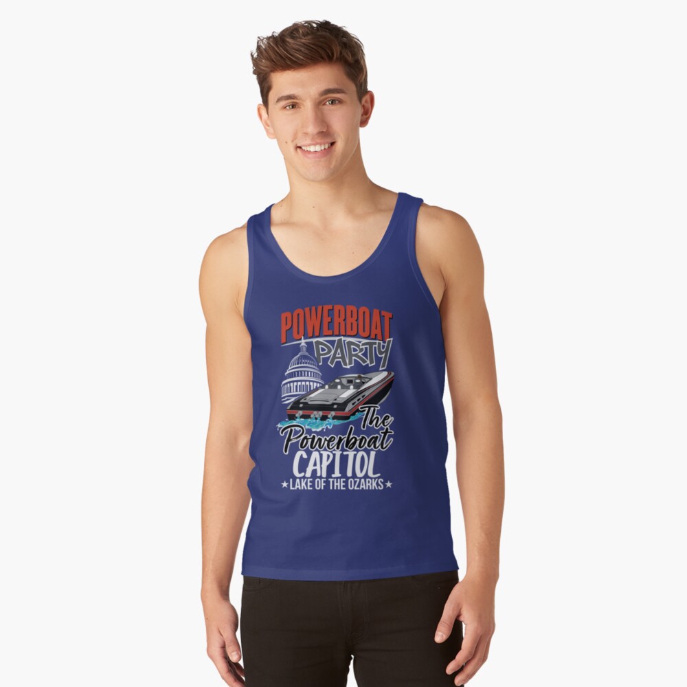 Item preview, Tank Top designed and sold by powerboatparty.