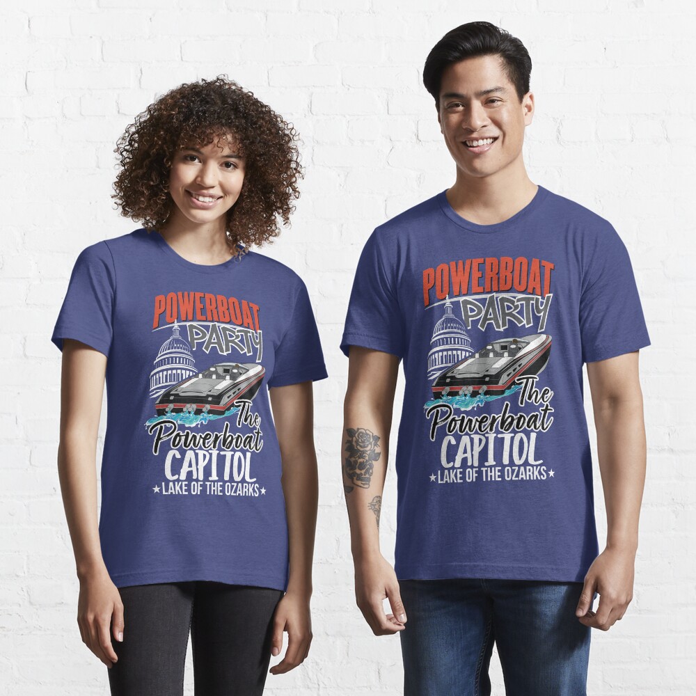 Item preview, Essential T-Shirt designed and sold by powerboatparty.