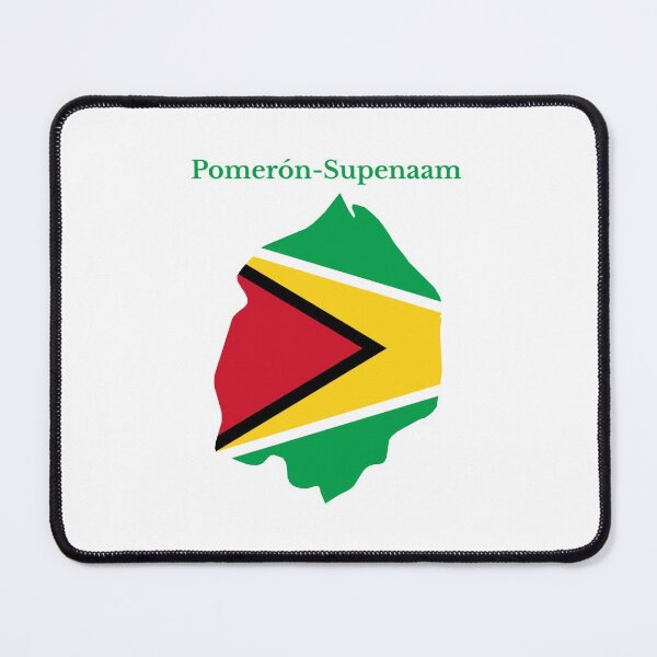 Item preview, Pomeroon-Supenaam Region Map Design, Guyana. designed and sold by marosharaf.