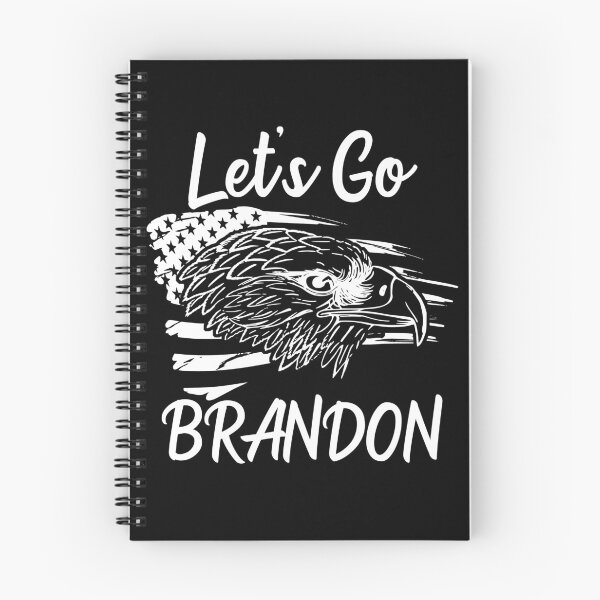 Item preview, Let's Go Brandon US Flag and Bald Eagle Funny Chant designed and sold by CharJens.