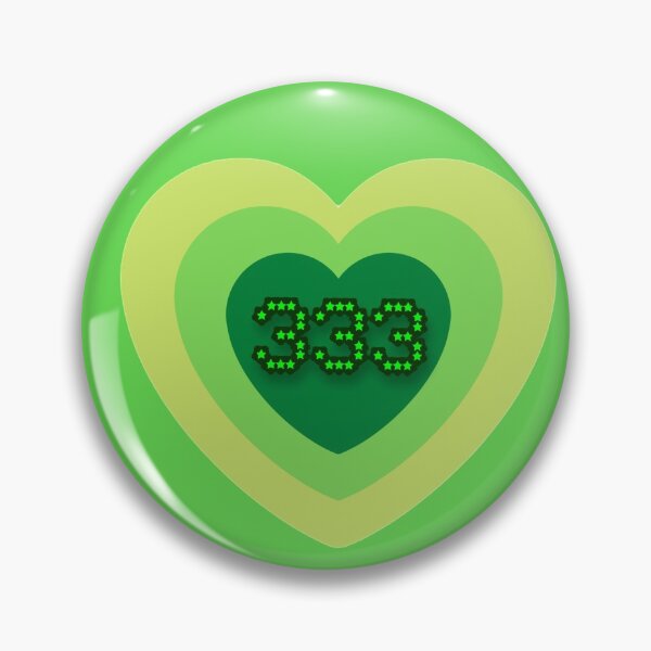 Item preview, 333 ANGEL NUMBER GREEN Y2K  designed and sold by DiscoVibes.