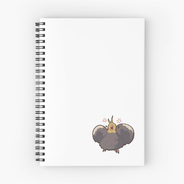 Item preview, Angry Cockatiel designed and sold by OneSmolArtist.
