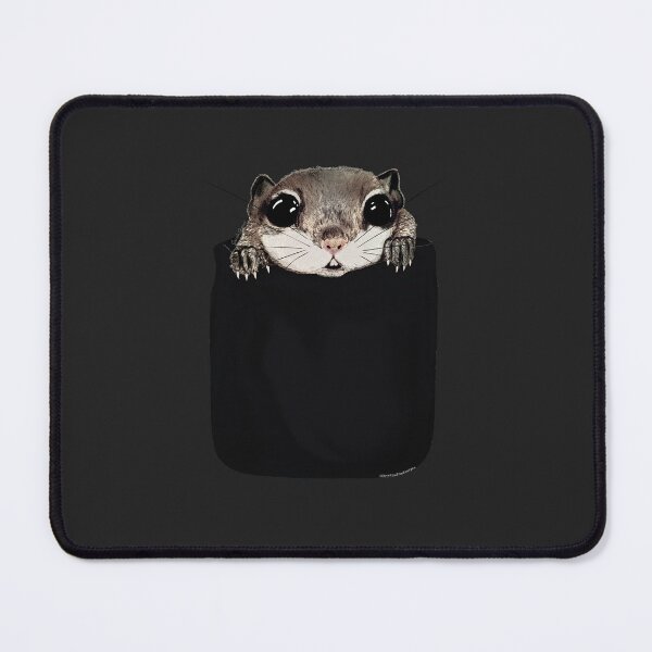 Item preview, Flying Squirrel In My Pocket Drawing designed and sold by RiffXS.