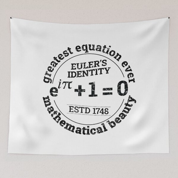 Item preview, Euler's identity designed and sold by arkantus.