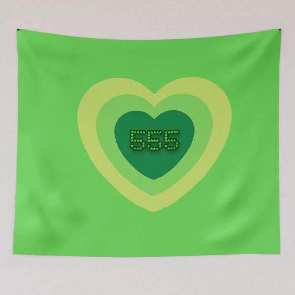 Item preview, 555 ANGEL NUMBER GREEN Y2K  designed and sold by DiscoVibes.