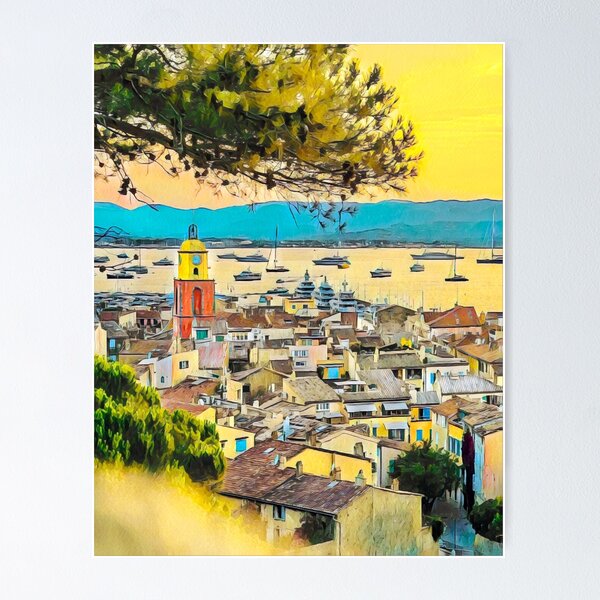 Item preview, Saint Tropez designed and sold by Sofia-Draws.