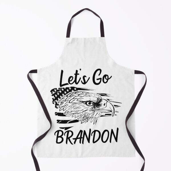 Item preview, Let's Go Brandon US Flag and Bald Eagle Funny Chant designed and sold by CharJens.