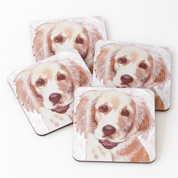 Item preview, ☺GOLDEN RETRIEVER ~Goldie~Floyd~puppy dog animal pet lovers gift~CUTE! designed and sold by Spinning Plates 360.