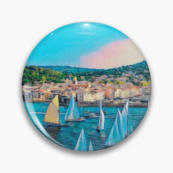 Item preview, Saint Tropez View designed and sold by Sofia-Draws.