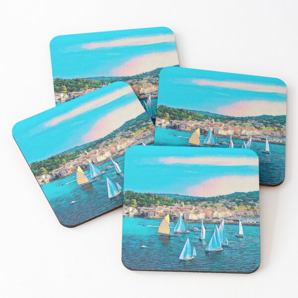 Item preview, Saint Tropez View designed and sold by Sofia-Draws.