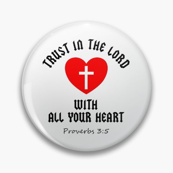 Item preview, Trust In The Lord With All Your Heart Proverbs designed and sold by DiscoBoogie.