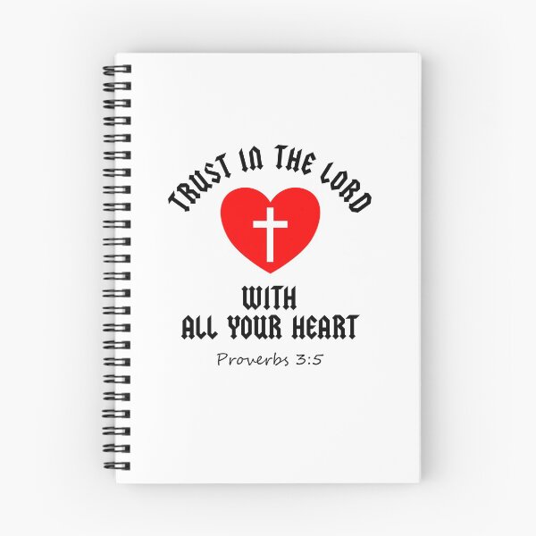 Item preview, Trust In The Lord With All Your Heart Proverbs designed and sold by DiscoBoogie.