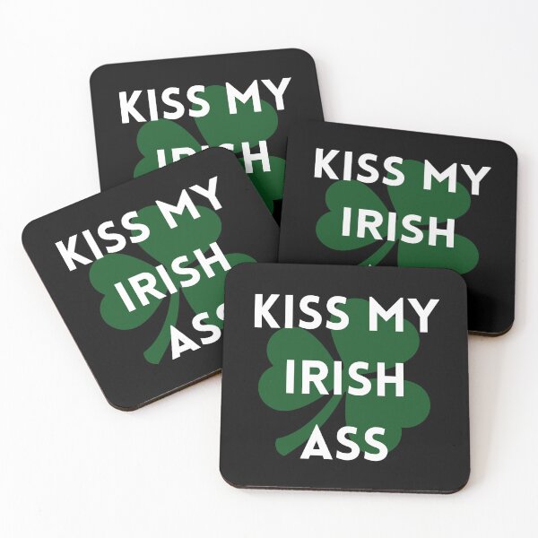 Item preview, KISS MY IRISH ASS designed and sold by Tshirt-Zone.