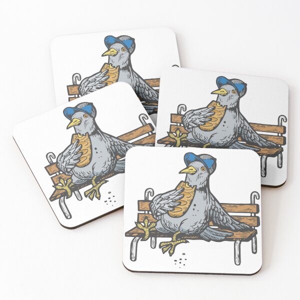 Item preview, Hungry Pigeon funny gifts for pigeon lovers designed and sold by HichamMissiame.