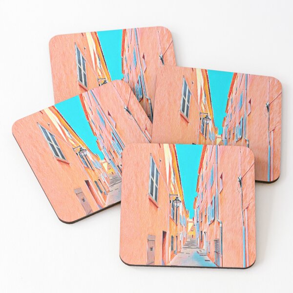 Item preview, Saint Tropez Streets designed and sold by Sofia-Draws.