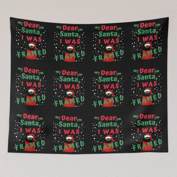 Item preview, dear santa i was framed designed and sold by Hey-Nice-Shirt.