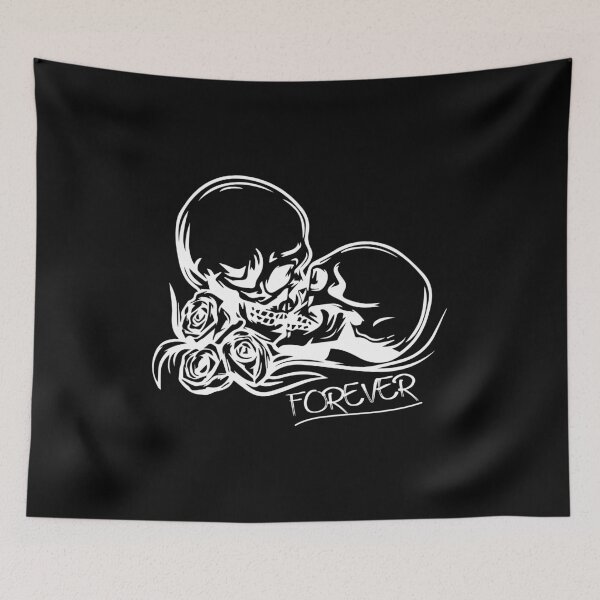 Item preview, Skull Lovers Kiss The lovers  designed and sold by SweetbeStore.
