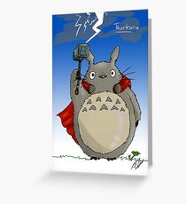 Thortoro Greeting Card
