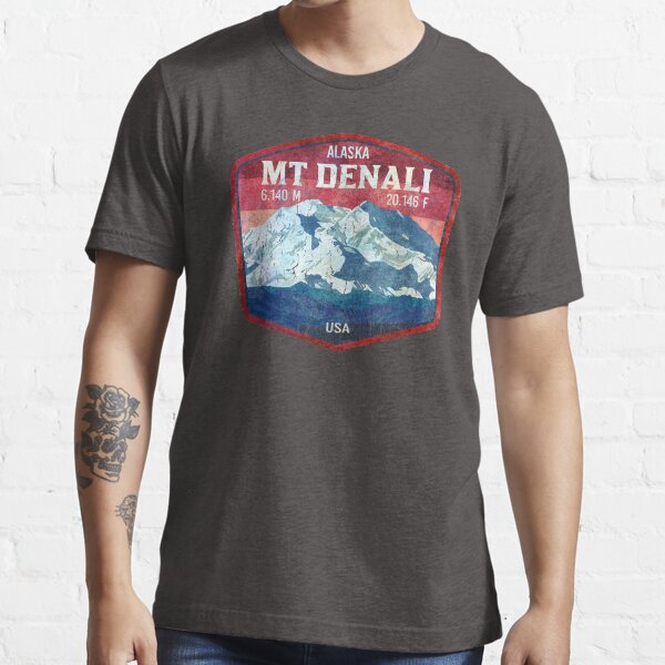 Item preview, MT Denali Vintage Emblem designed and sold by Lidra Zehcnas.